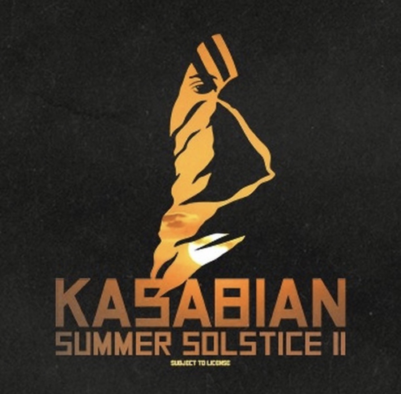 Kasabian Summer Solstice II event poster.